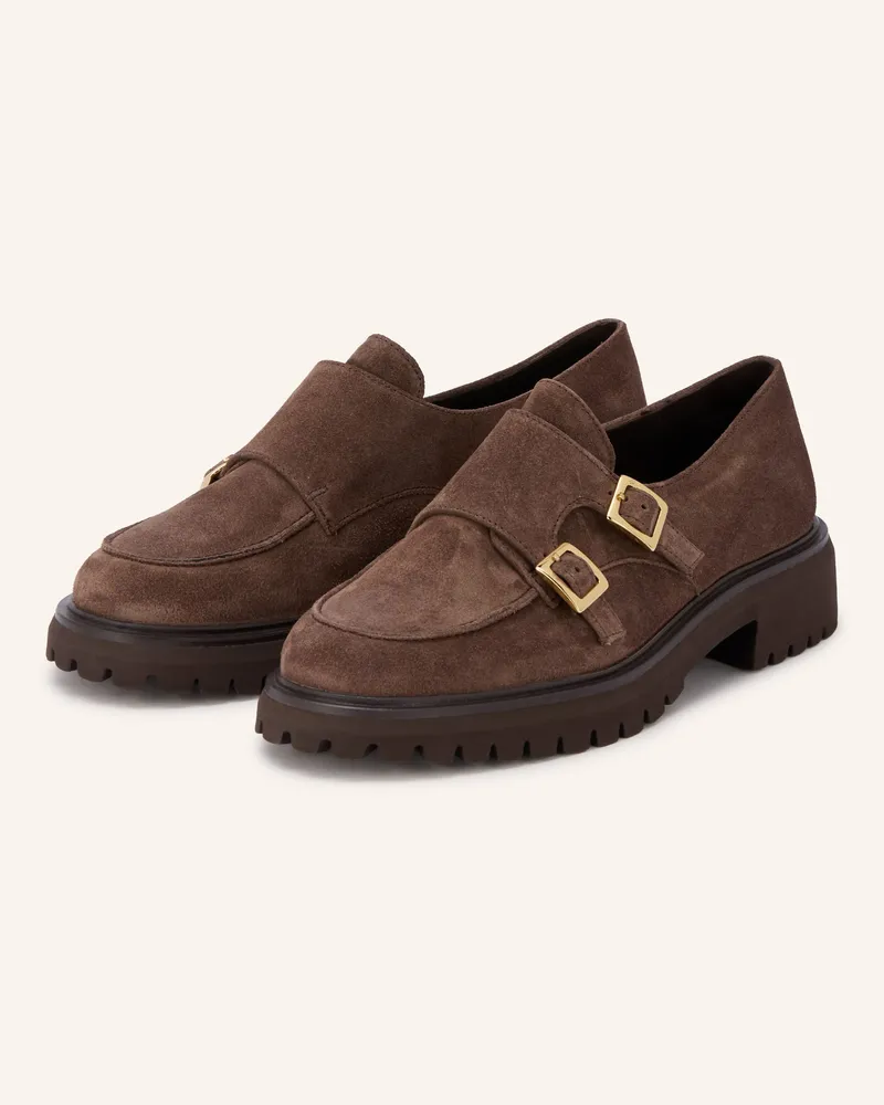 paul green Double-Monks braun Dunkelbraun