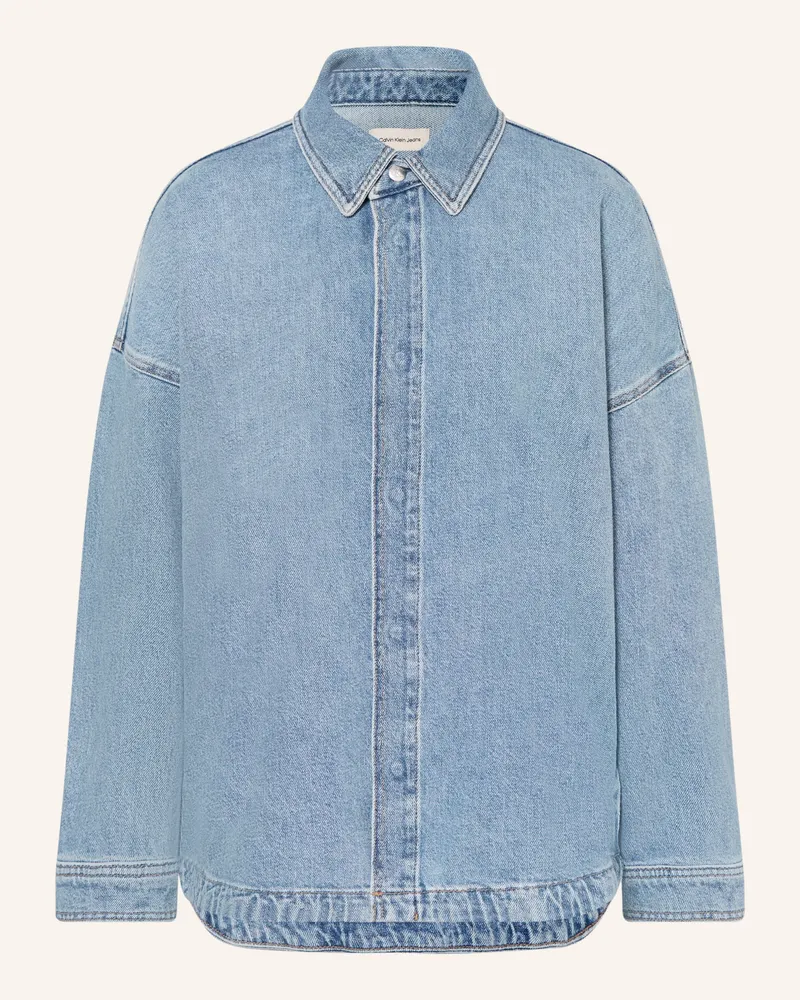 Calvin Klein Jeans-Overjacket blau 3ns