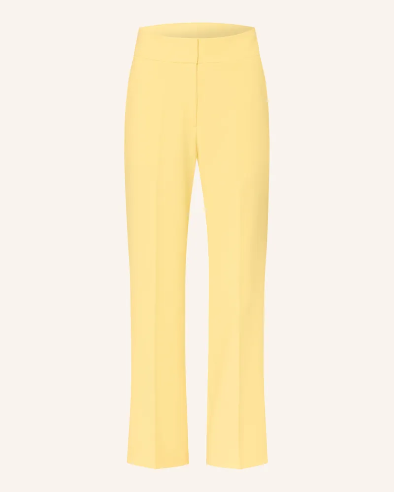 HUGO BOSS Marlenehose HIMIA Gelb