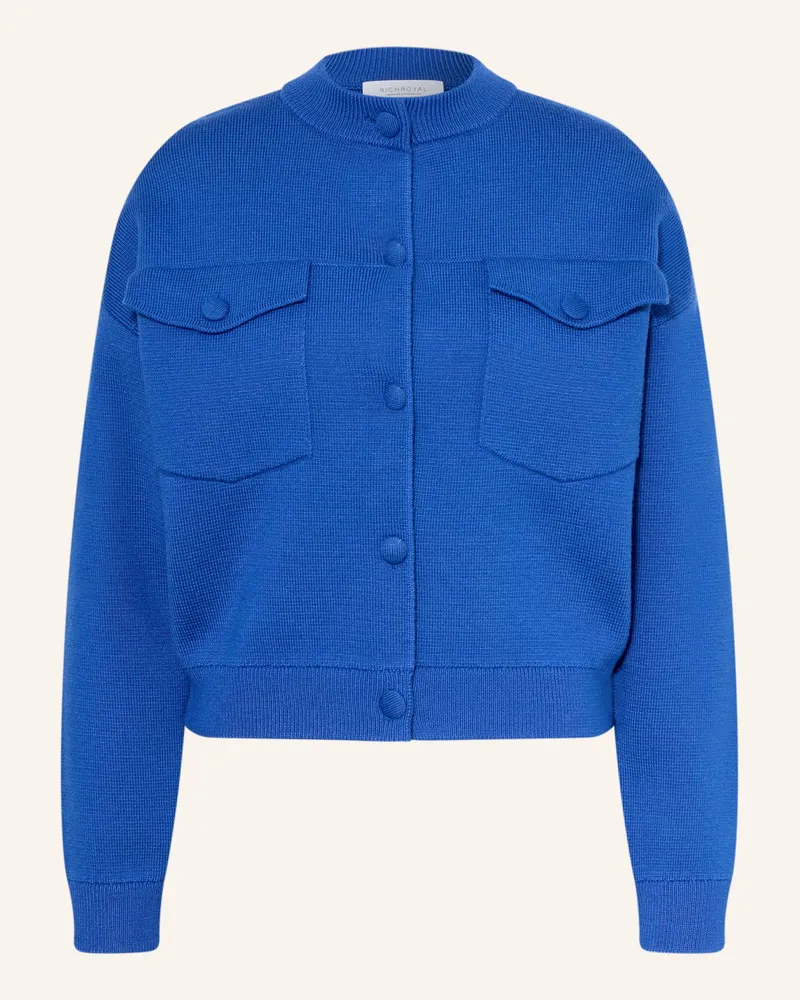 Rich&Royal Strickjacke blau Blau