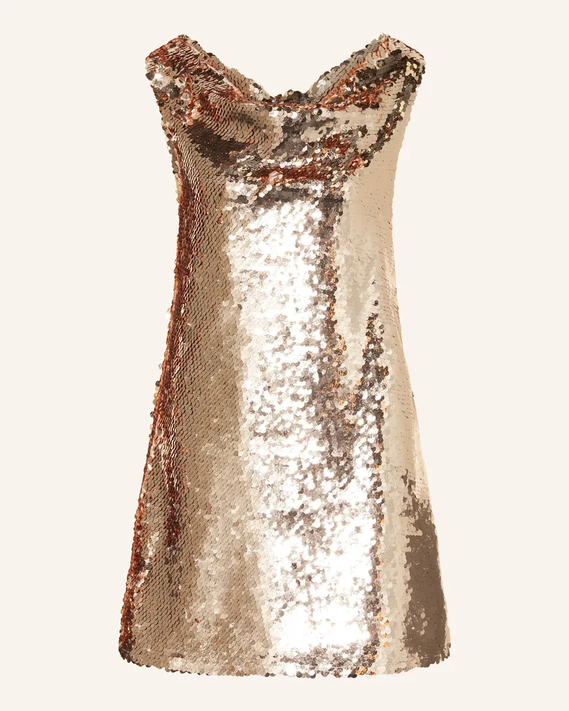 Ted Baker Cocktailkleid SIALLA mit Pailletten Roségold