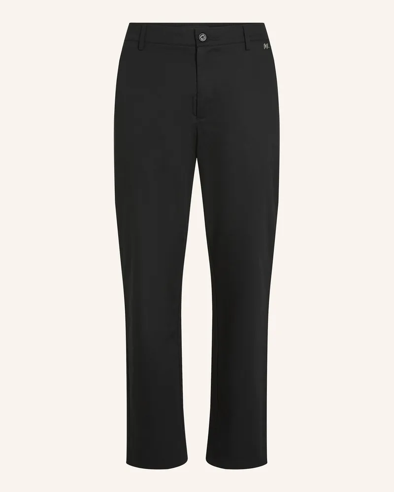 Karl Lagerfeld Hose schwarz Schwarz
