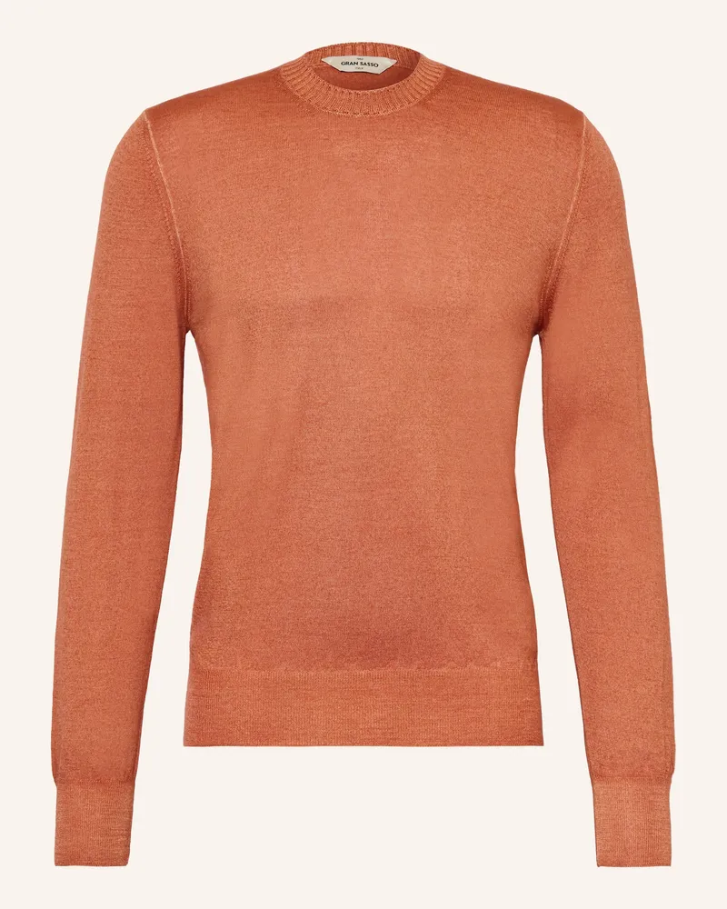 Gran Sasso Pullover Dunkelorange