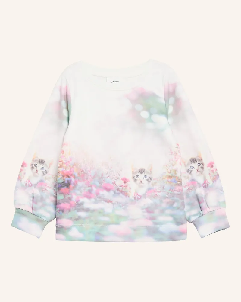 S.Oliver Sweatshirt beige Creme