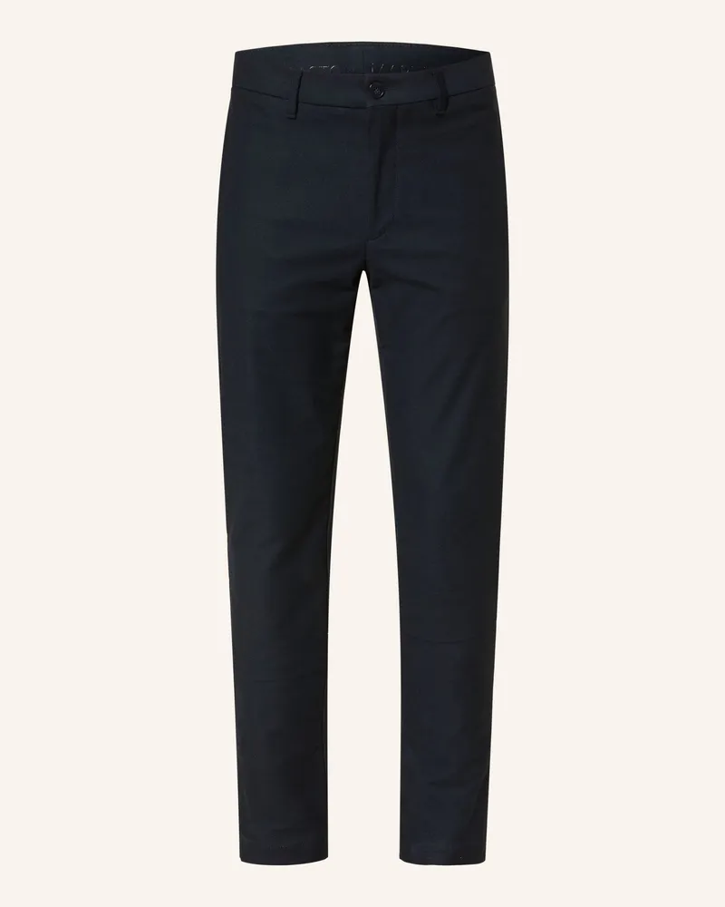 HUGO BOSS Chino Kaiton Slim Fit blau Schwarz
