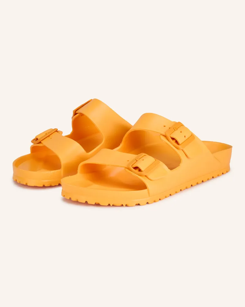 Birkenstock Pantoletten Arizona Eva orange Neonorange
