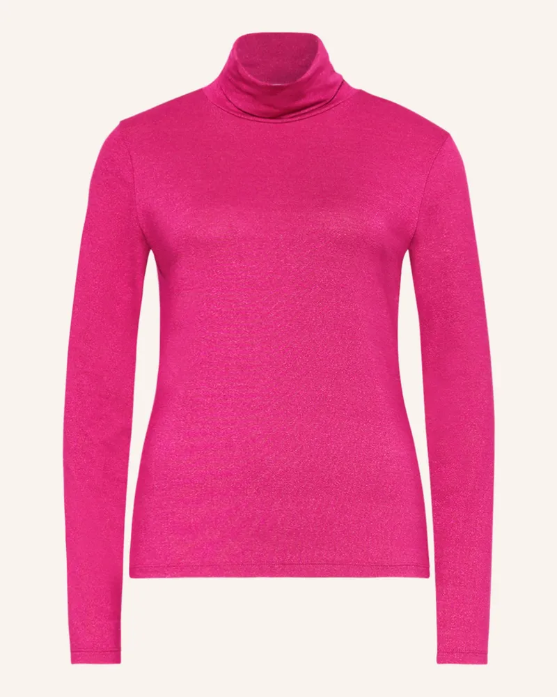 Darling Harbour Rollkragenshirt Mit Glitzergarn pink Pink