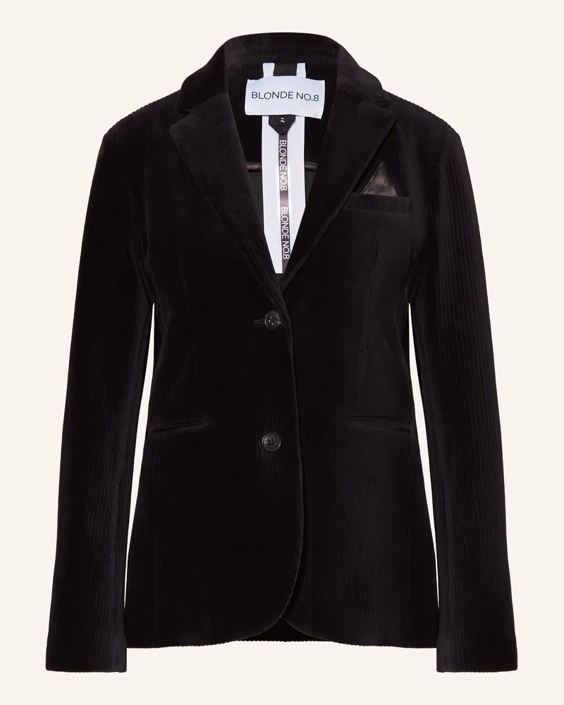 Blonde No. 8 Cordblazer schwarz Schwarz