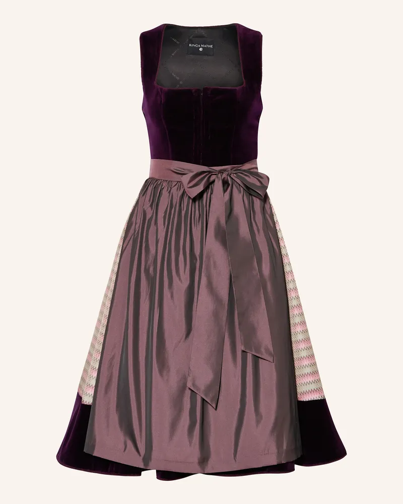 KINGA MATHE Dirndl LORIENT Dunkelrot