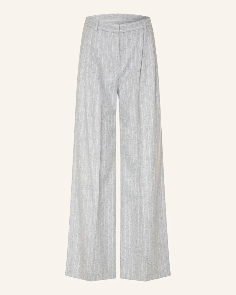 HUGO BOSS Marlenehose Tiana grau Hellgrau