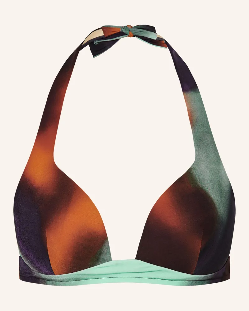 Andres Sarda Triangel-Bikini-Top Rinko rot Dunkelorange