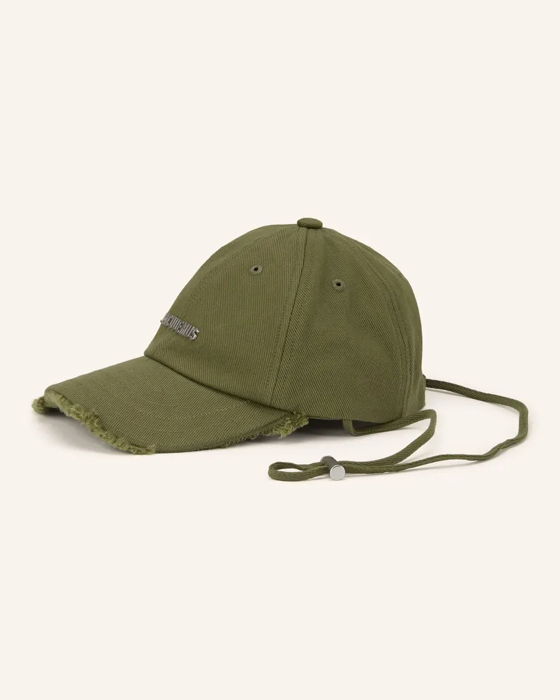 Jacquemus Cap La Casquette Artichaut gruen Khaki