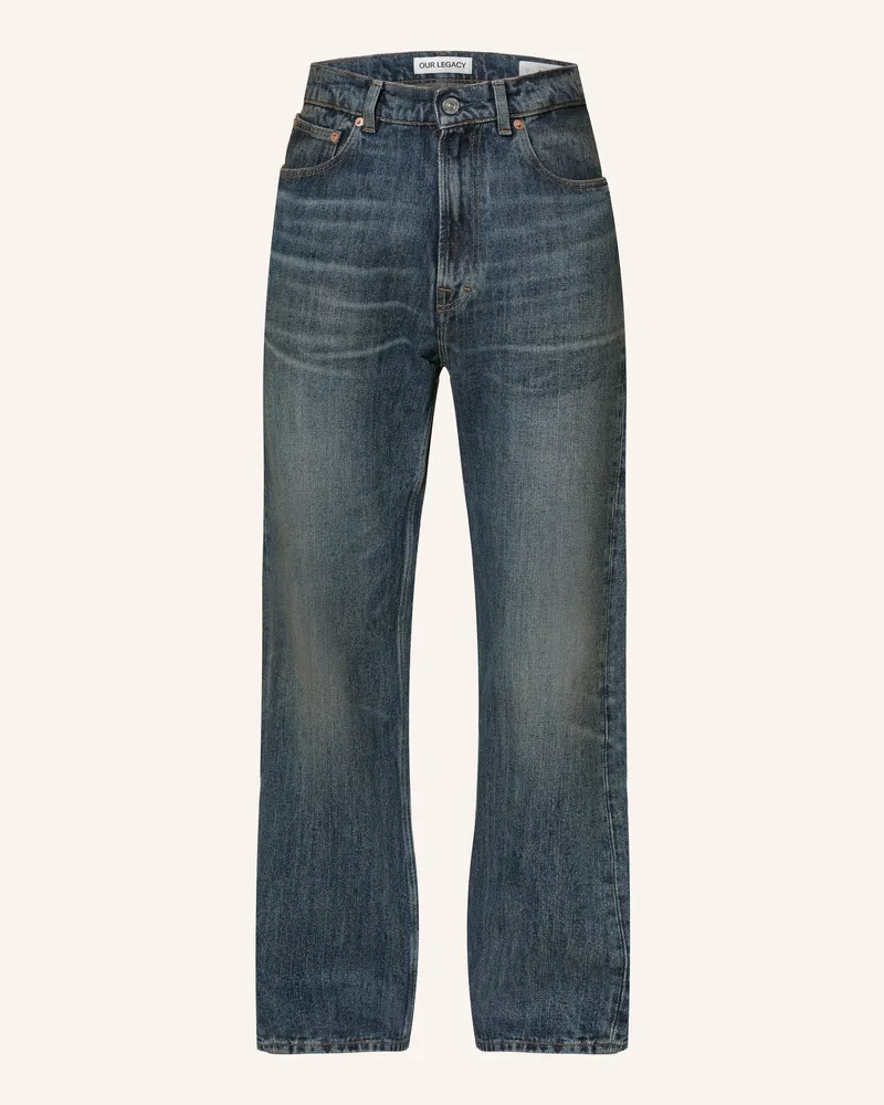 Our Legacy Jeans Third Cut Relaxed Fit blau Rocker
