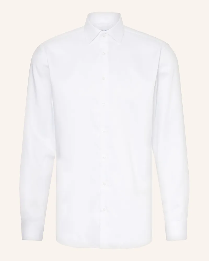 Seidensticker Hemd Shaped Fit weiss Weiss