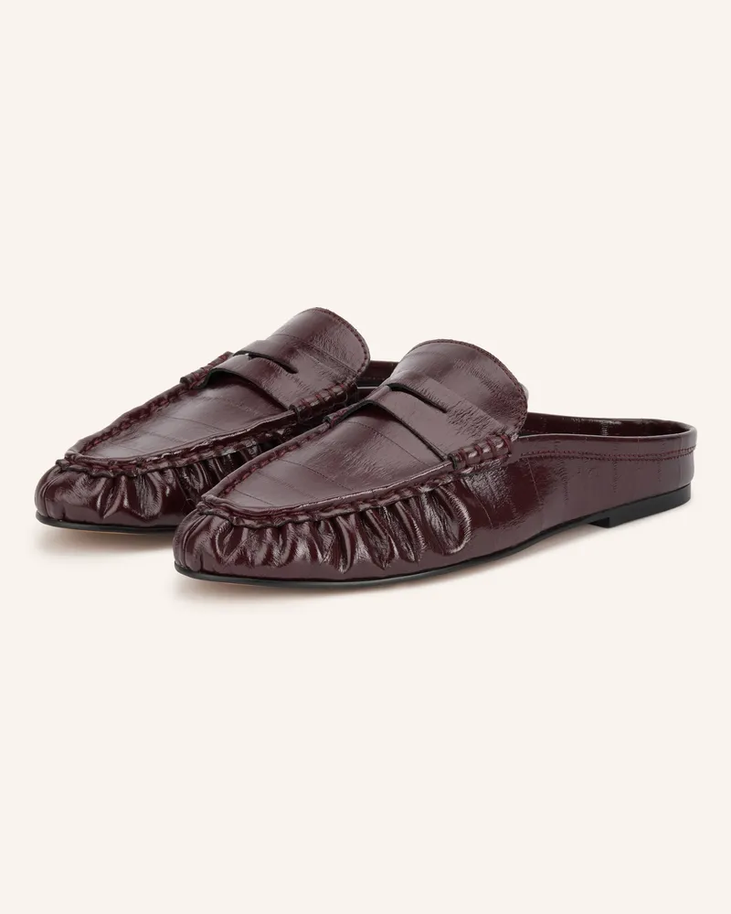 Steve Madden Mules Rafe rot Dunkelrot
