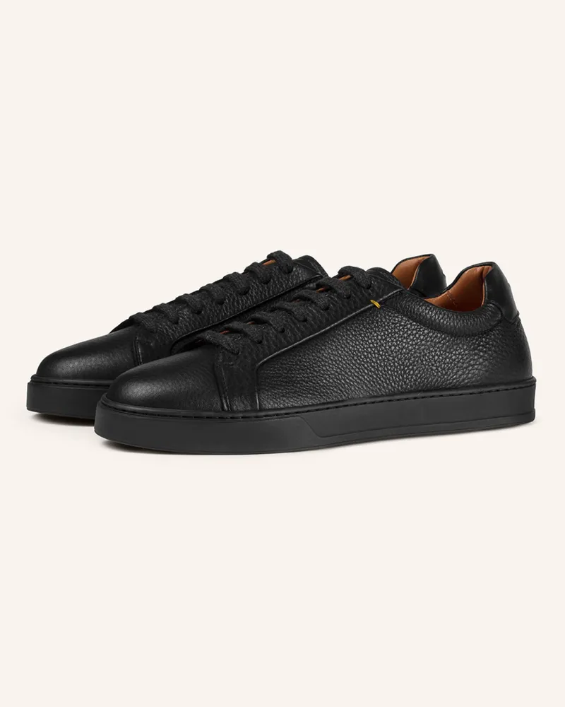 Doucal´s Sneakers SPENCER Schwarz