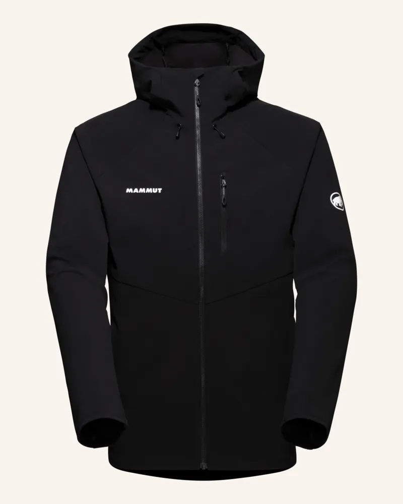 Mammut Softshell-Jacke Ultimate Comfort schwarz Schwarz