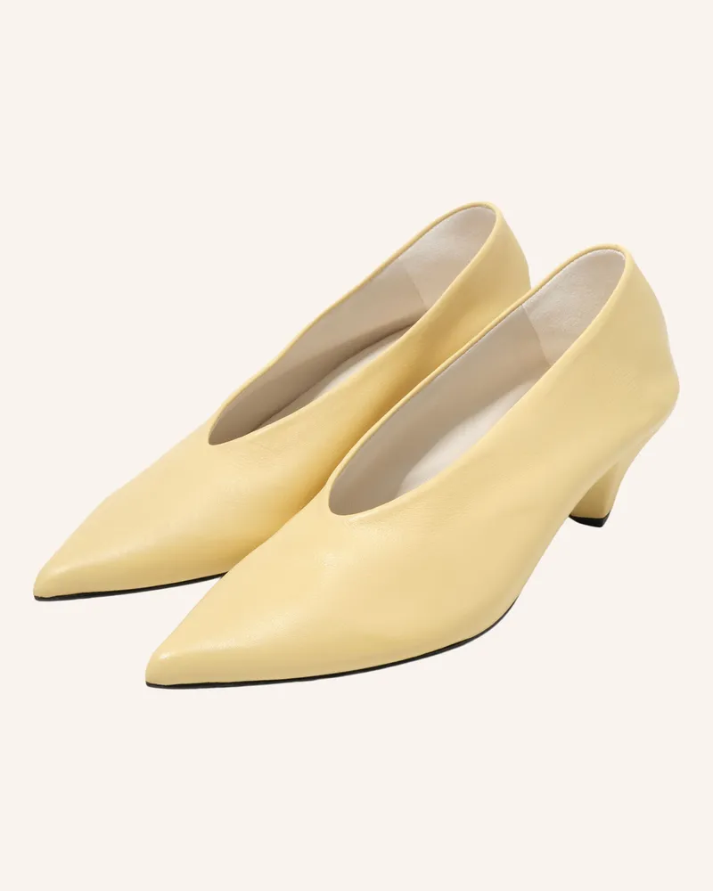 BIMBA Y LOLA Schuhe Leder gelb Gelb