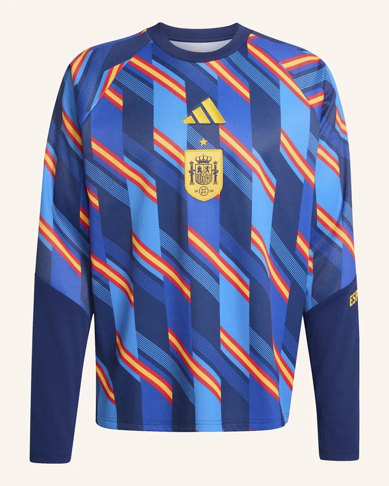 adidas Spanien 26 Pre-Match Heimsweatshirt blau Blau