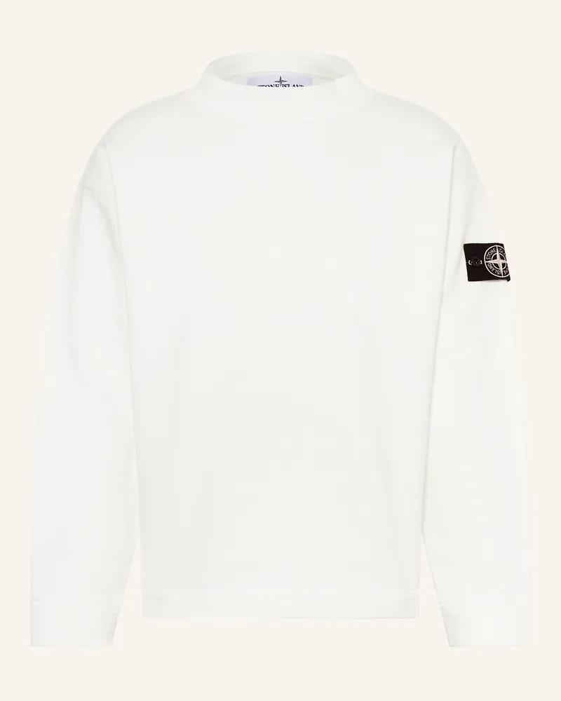 Stone Island Sweatshirt weiss Weiss