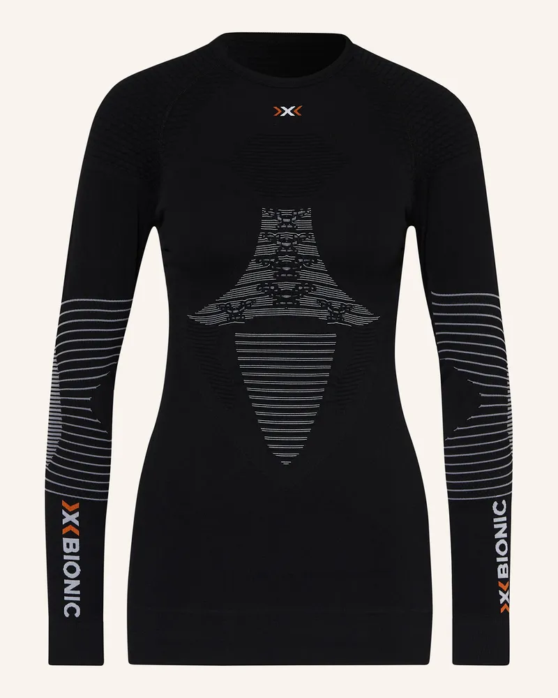 X-Bionic Funktionswäsche-Shirt ENEGIZER 4.0 Schwarz
