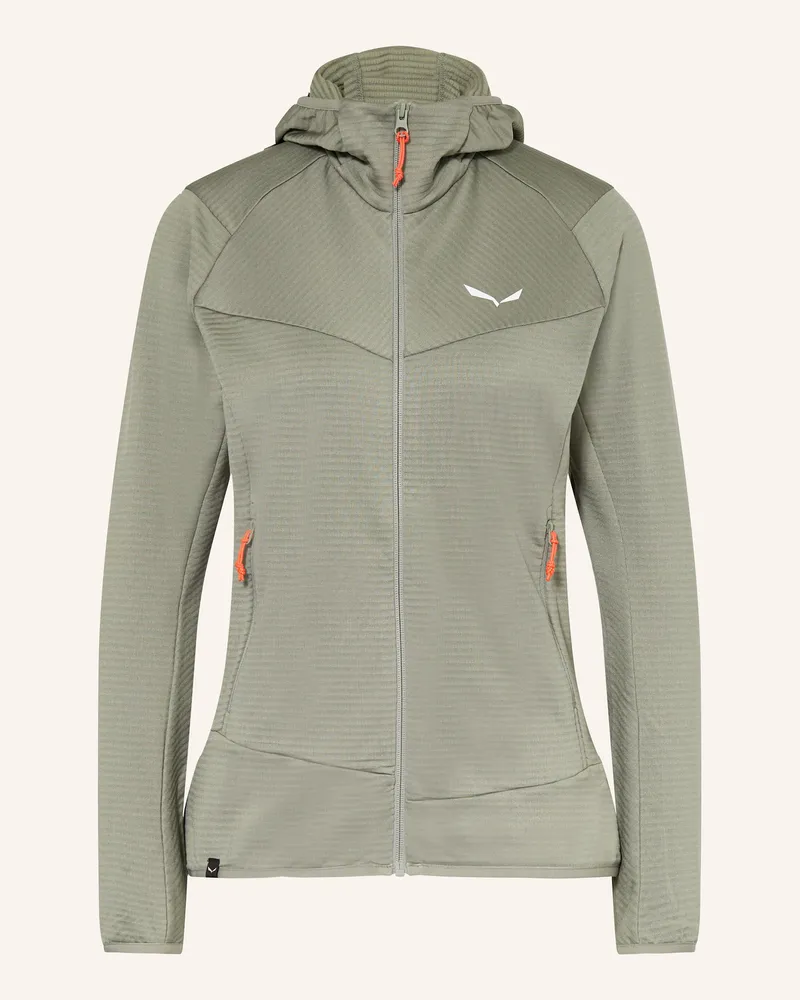Salewa Midlayer-Jacke PUEZ ALTAVIA Hellgrün