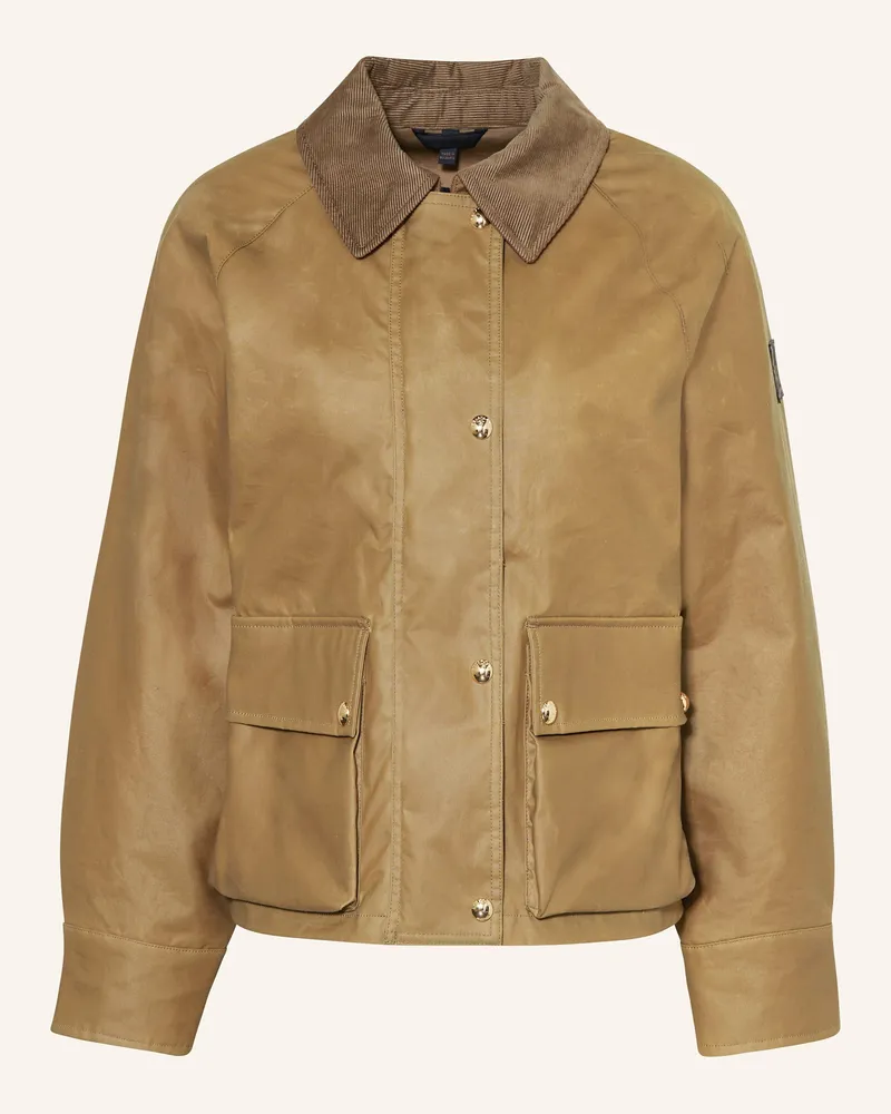 Belstaff Fieldjacket Cyan gruen Oliv