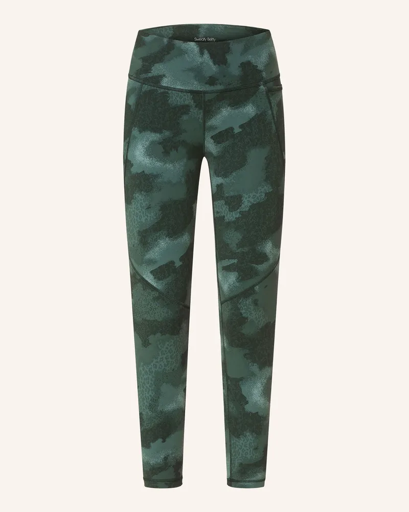 Sweaty Betty Tights POWER Dunkelgrün