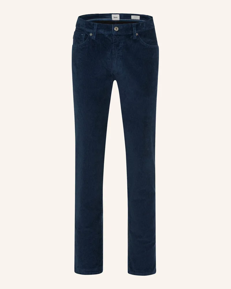 Brax Cordhose Cadiz Straight Fit blau Blau