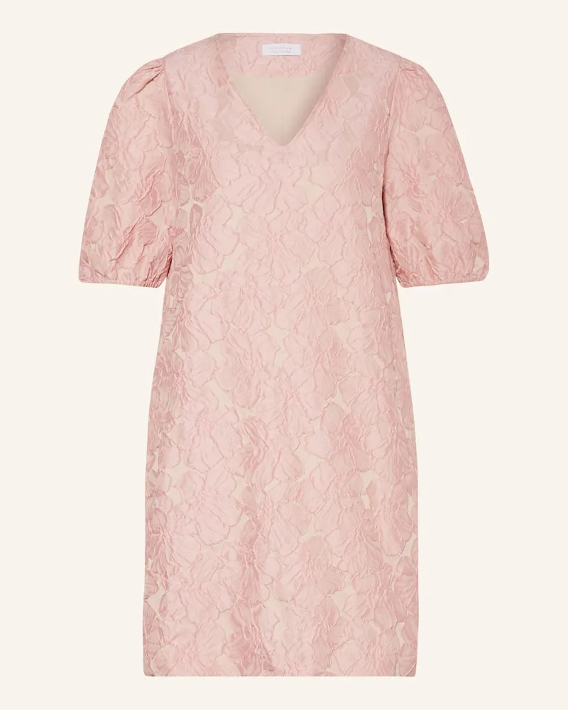 Rich&Royal Jacquard-Kleid Rosa