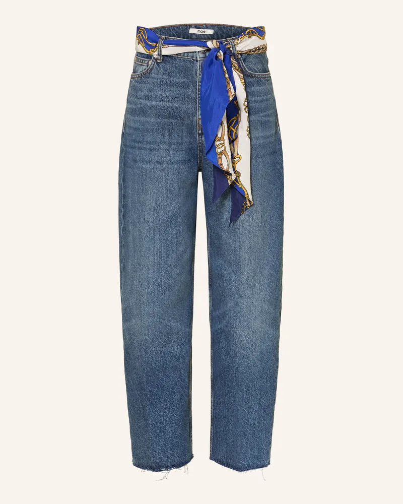 Maje Wide Leg Jeans blau 0201