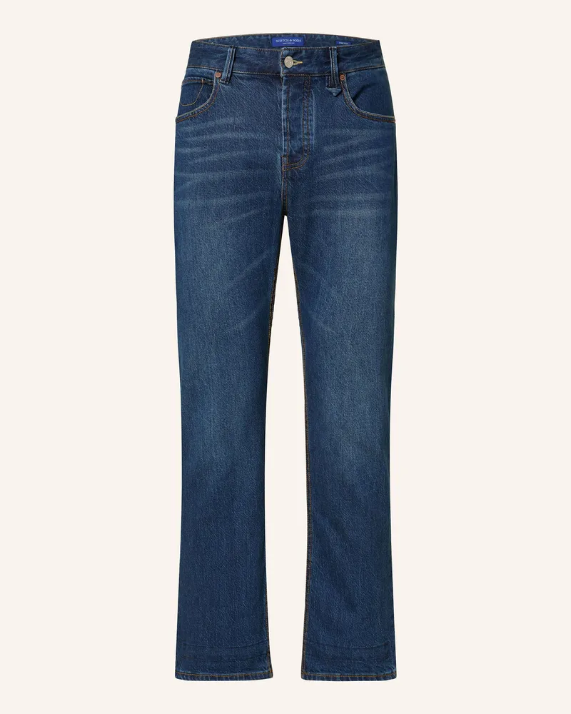 Scotch&Soda Jeans The Zee - Let It Rain Straight Fit blau Dunkelblau