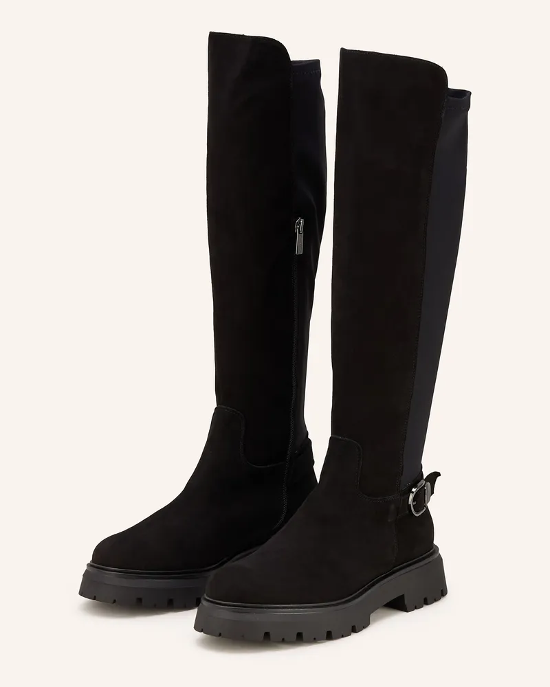Darling Harbour Plateau-Stiefel Schwarz