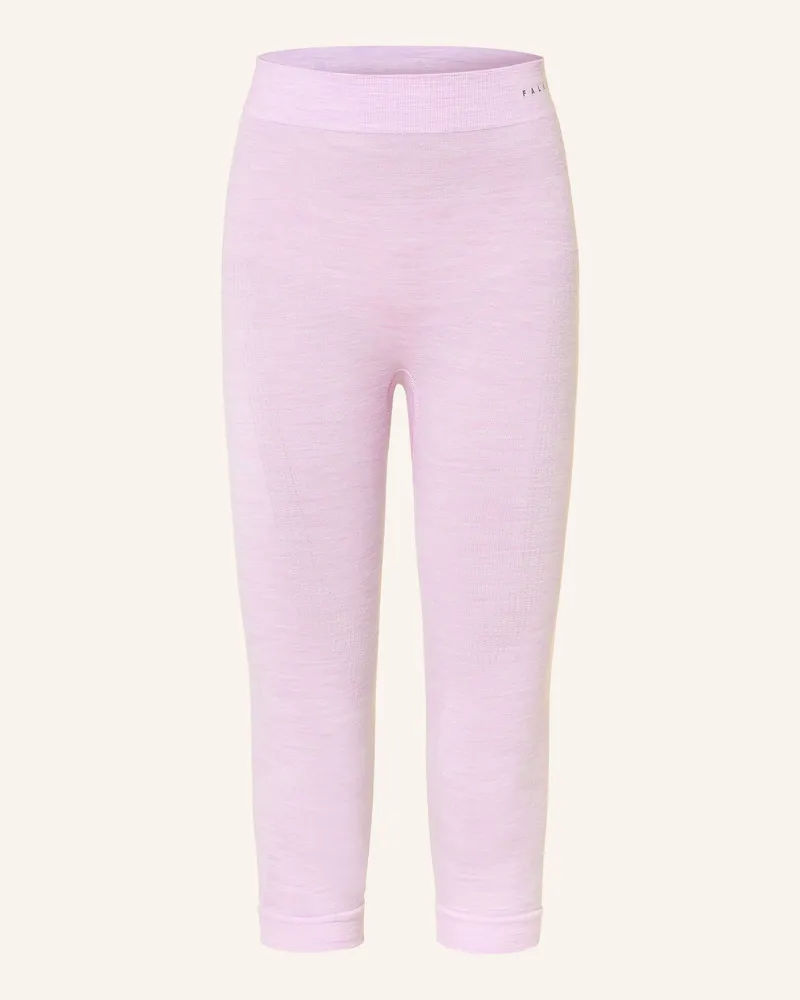 Falke Funktionswäsche-Hose Wool-Tech Mit Verkürzter Beinlänge Und Merinowolle lila 6819