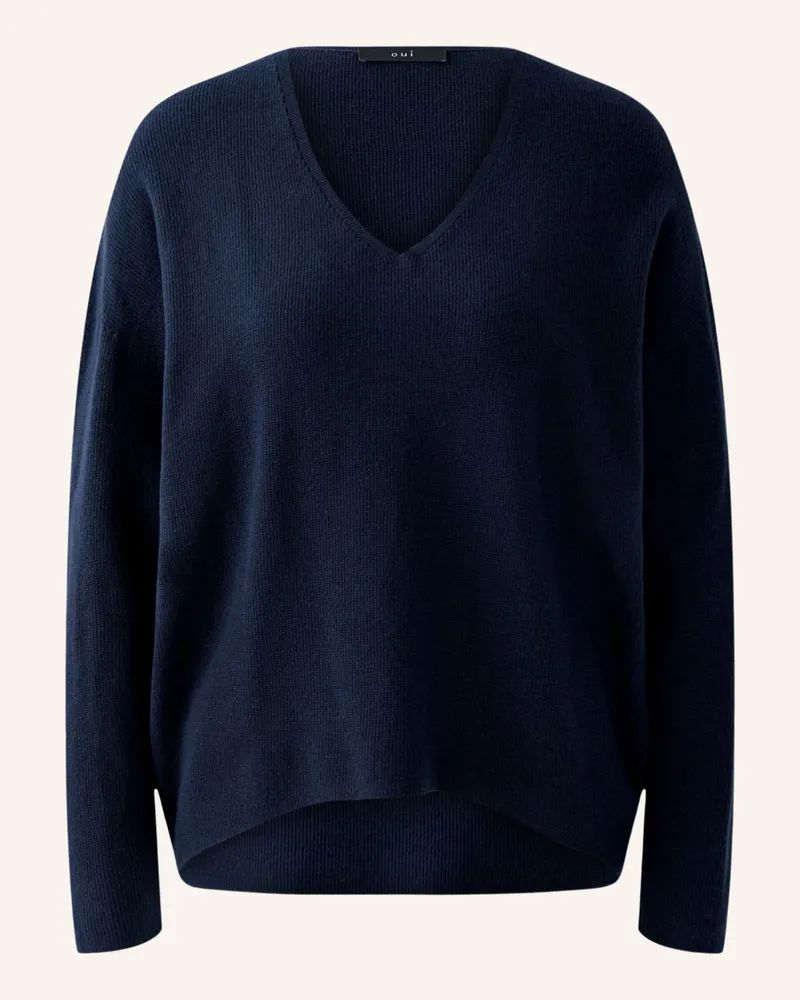 Oui  Pullover Blau