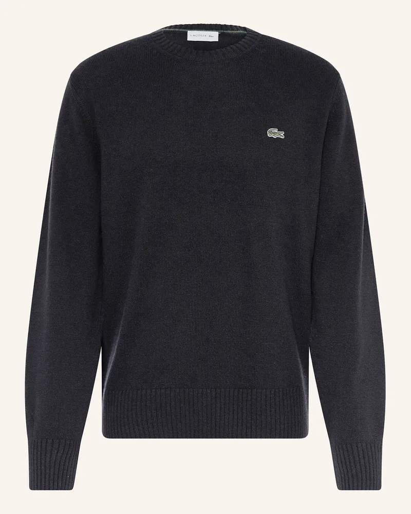 Lacoste Pullover blau Dunkelblau