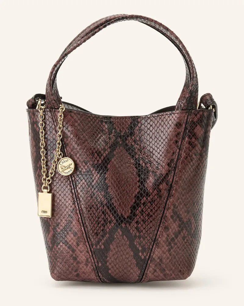 Chloé Beuteltasche Spin Small braun 623