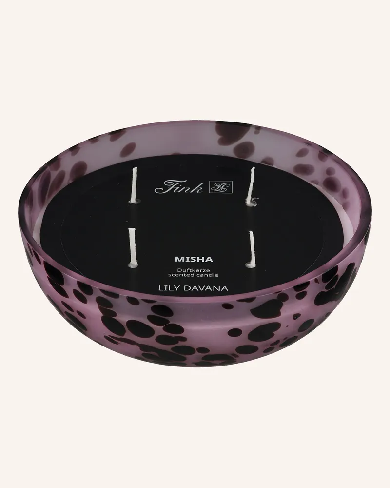 Fink Duftkerze im Glas MISHA Rosa