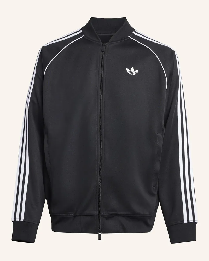 adidas SST ADICOLOR CLASSICS LOOSE TRACK TOP Schwarz