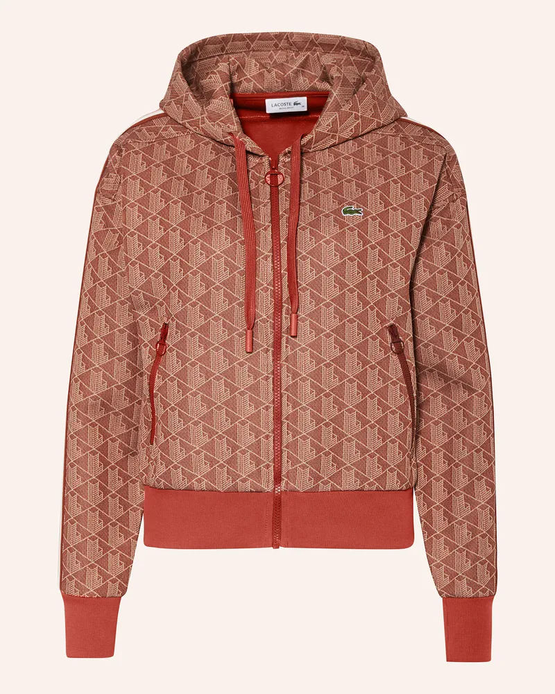 Lacoste Sweatjacke Dunkelorange