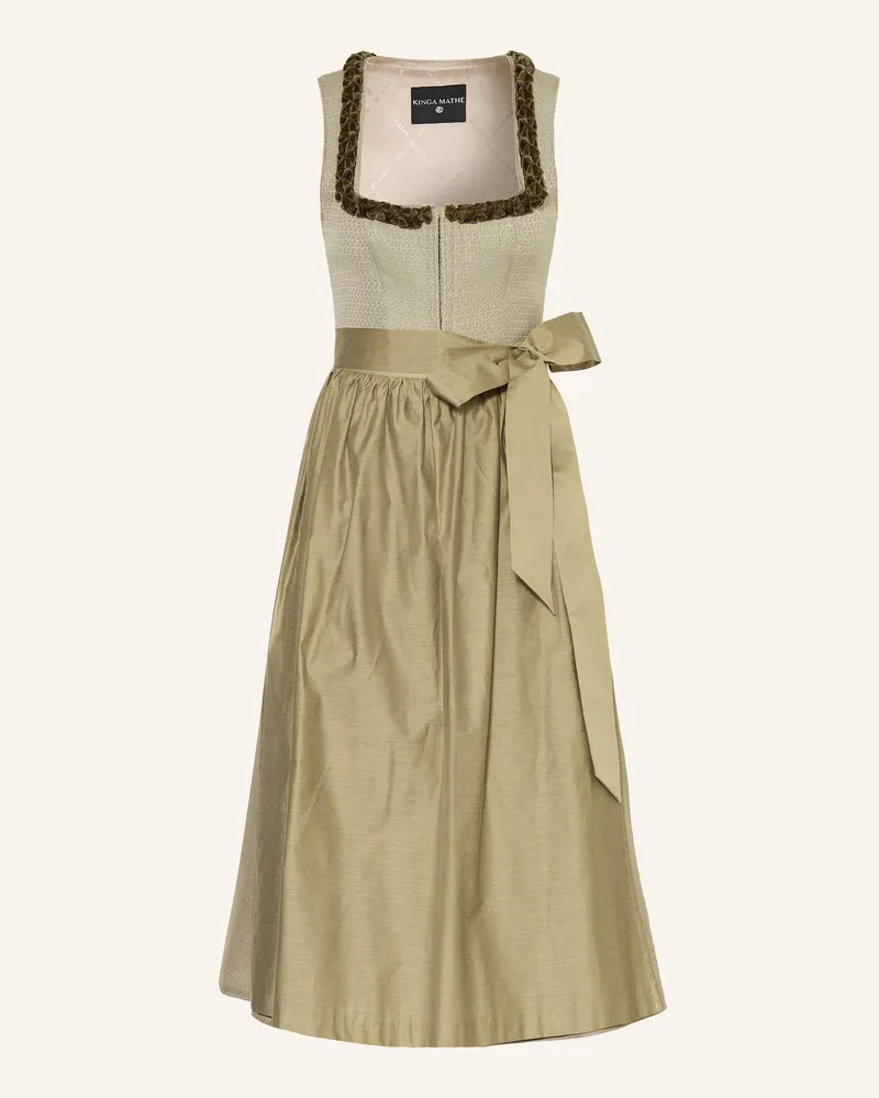 KINGA MATHE Jacquard-Dirndl Salerno gruen Khaki