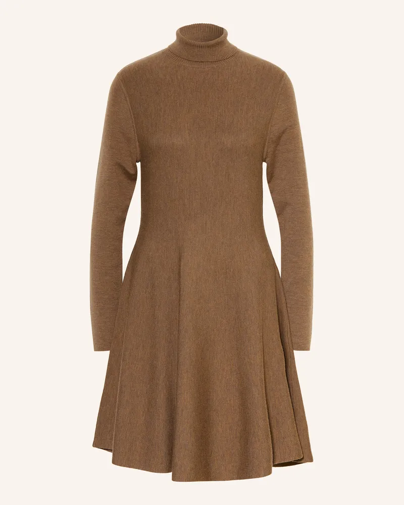 hemisphere Strickkleid gruen Hellbraun