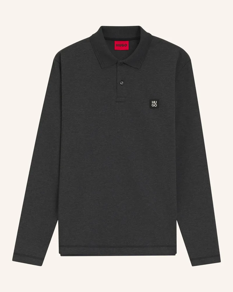 HUGO BOSS Poloshirt Dinote Relaxed Fit grau Grau
