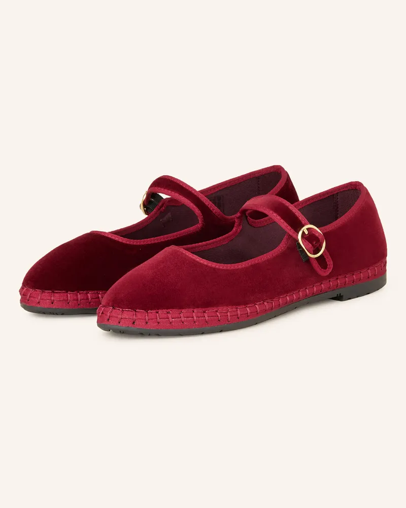 FLABELUS Ballerinas LUCRECIA Dunkelrot