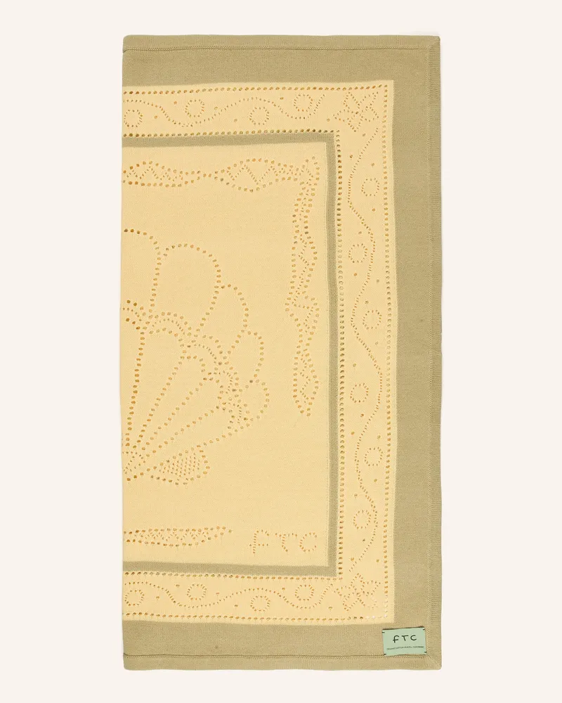 FTC Cashmere Tuch Gelb