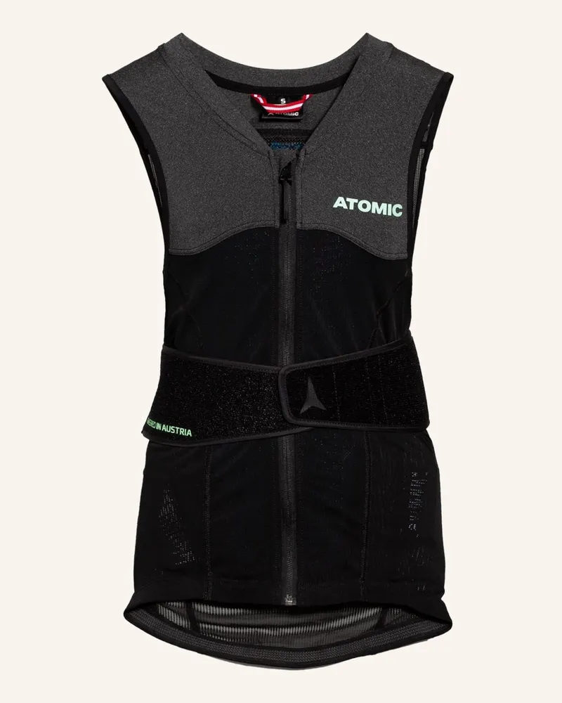 Atomic Rückenprotektor Liveshield Amid schwarz Schwarz