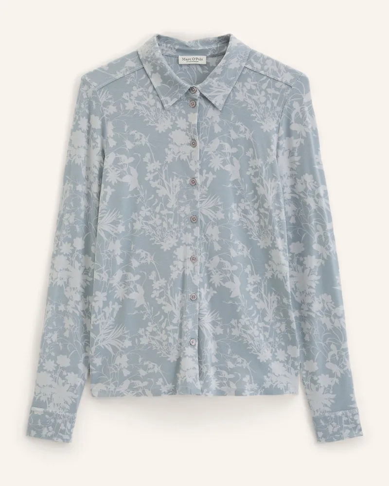 Marc O'Polo Jerseybluse blau Hellblau