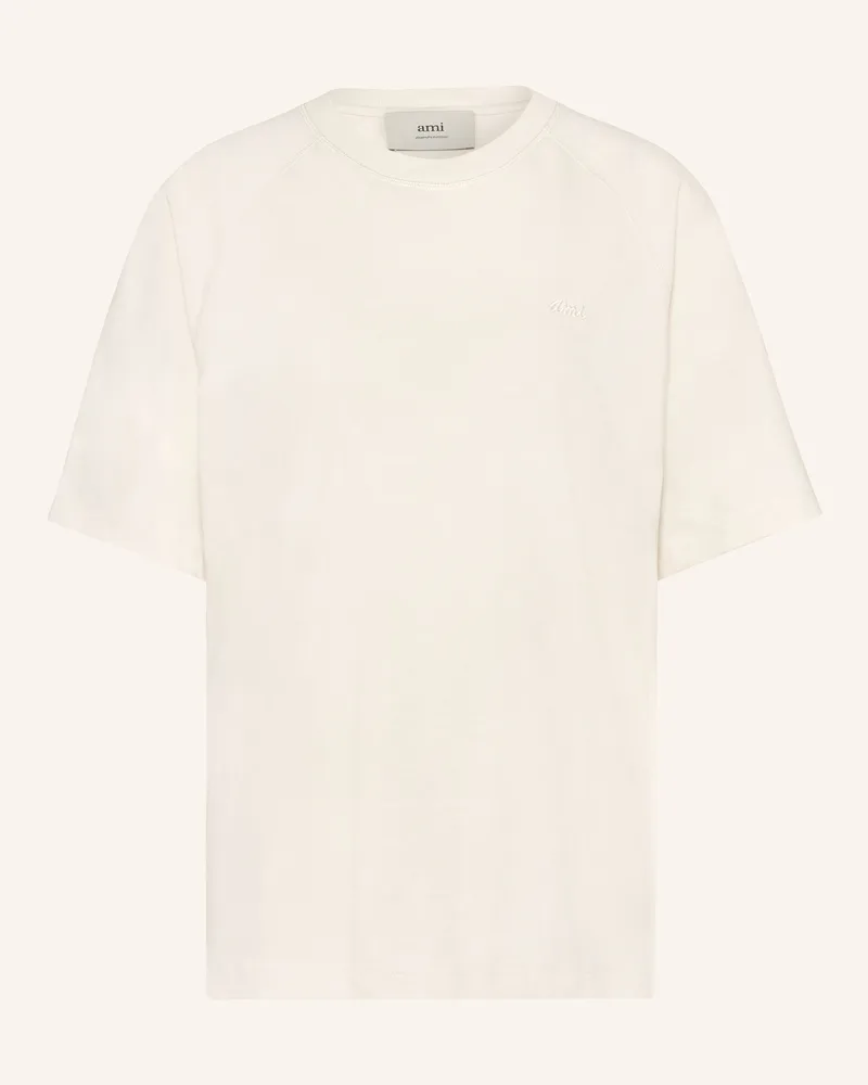 AMI Paris T-Shirt weiss Creme