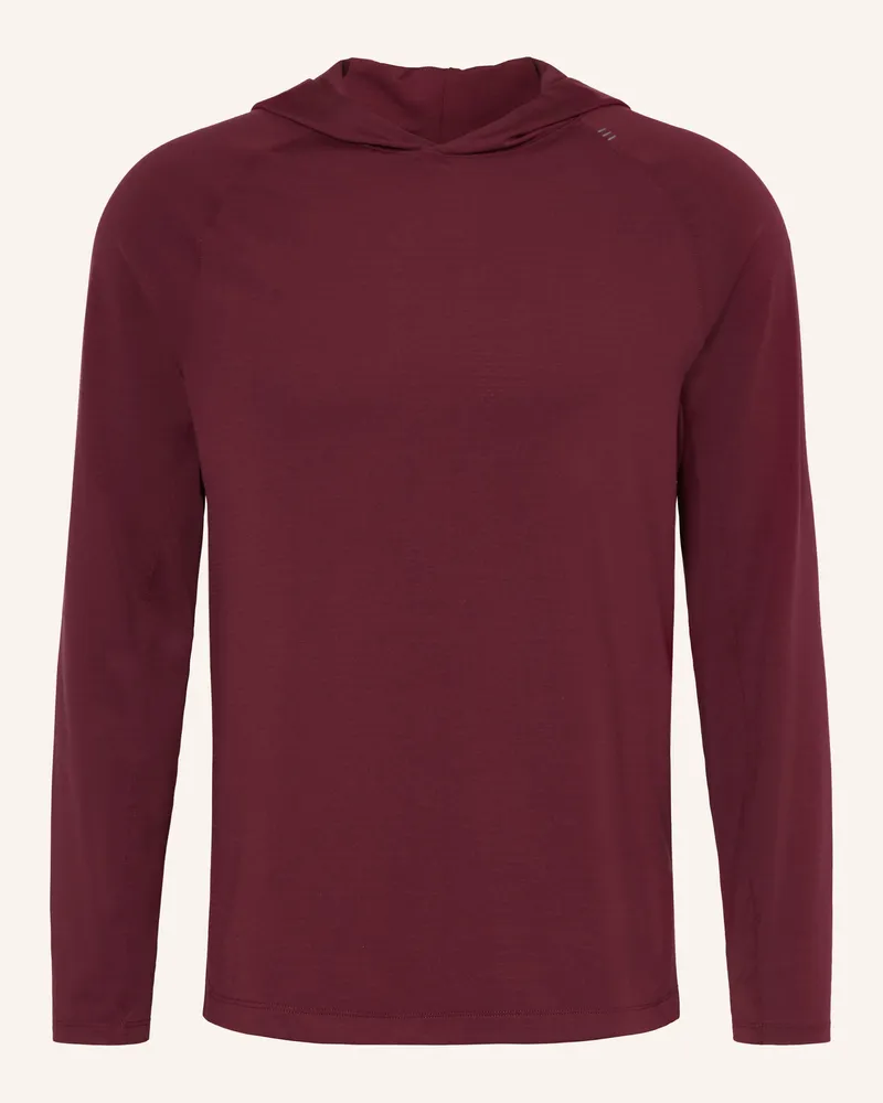 LULULEMON Longsleeve License To Train rot Dunkelrot