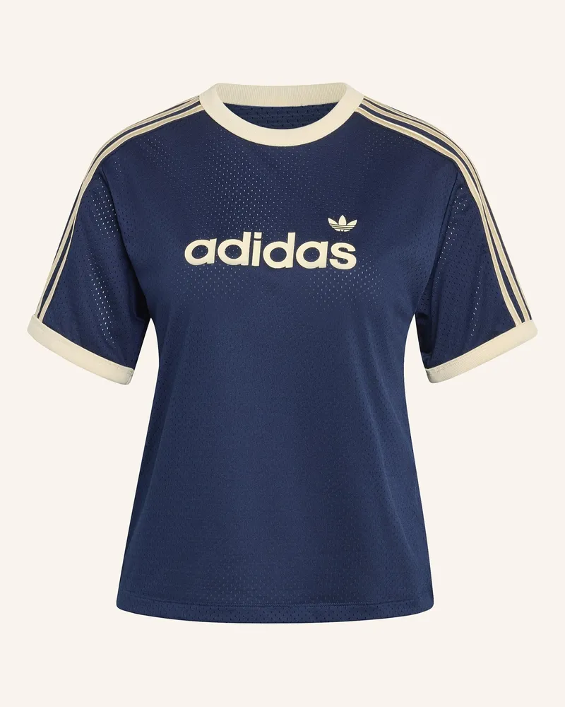 adidas Linear Mesh T-Shirt blau Blau